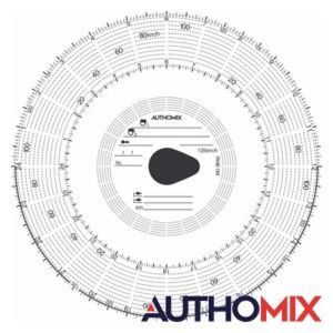 Disco tacografo semanal 125km 20x20