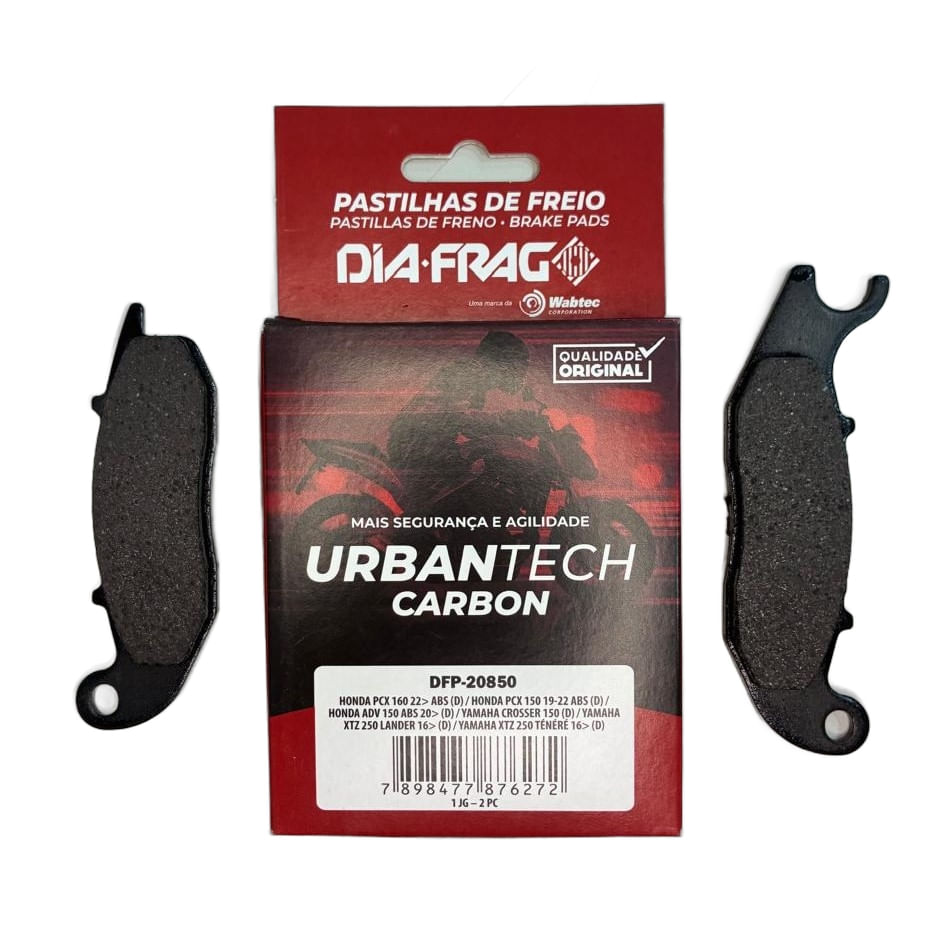 Pastilha de Freio PCX 150/160 ADV 150 LANDER/TENERE 250 (DFP-20850)