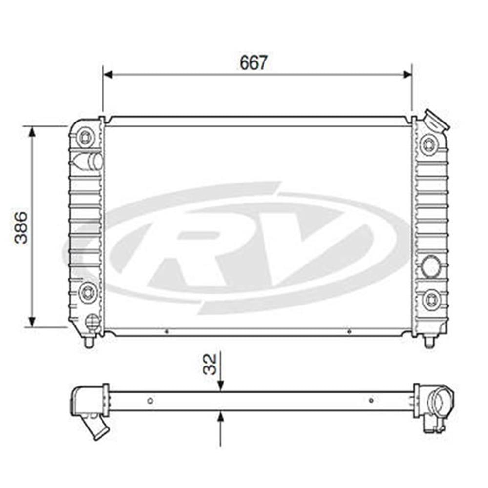 Radiador Visconde 12560
