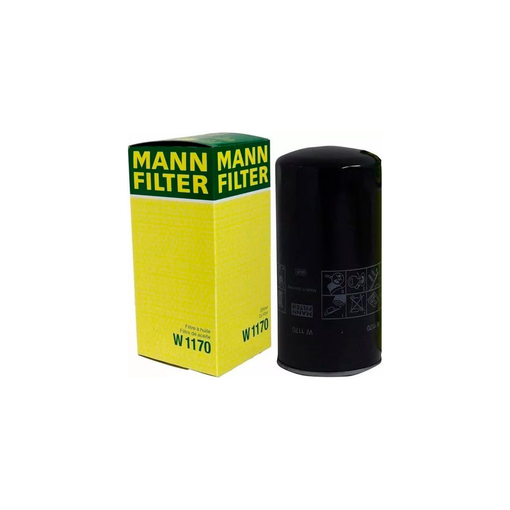 MANN-FILTER W 1170 Filtro Olio – Per Applicazioni Fuori Strada, Qualità Primo Equipaggiamento - 2
