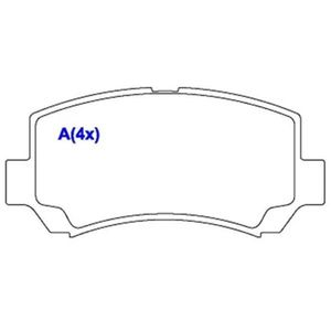 Pastilha Freio Chana/Chery Face/Link/Rely Van Diant Syl