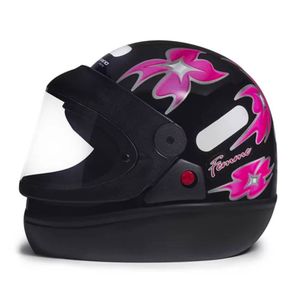 Capacete Taurus San Marino Femme Preto tamanho 60