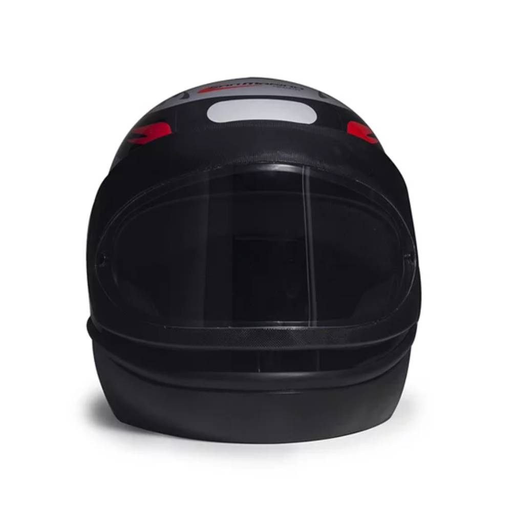 Capacete Preto Universal Motos Taurus 10013433