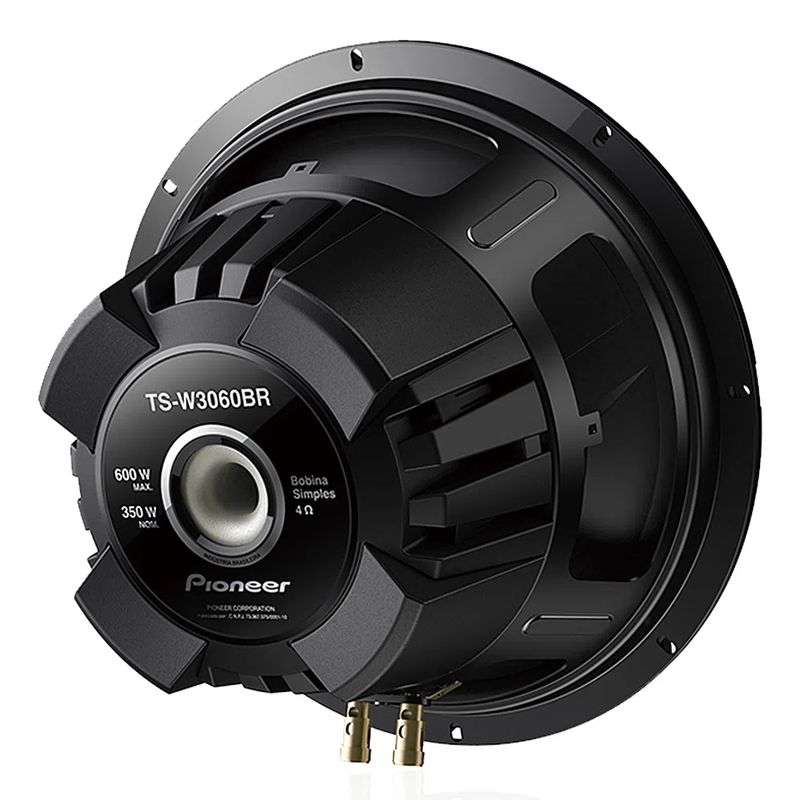Subwoofer Pioneer TS-W3060BR 12 Pol 350W RMS 4 OHMS