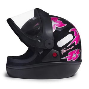 Capacete Taurus San Marino Femme Preto tamanho 58