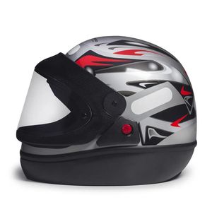 Capacete Taurus San Marino Grafic Branco tamanho 58