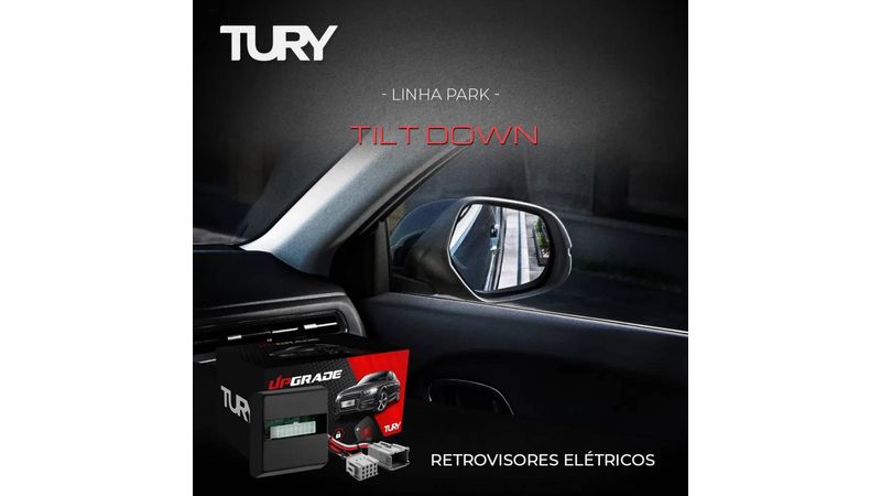 Módulo Tiltdown Retrovisor Hyundai Hb20 2016 em Diante