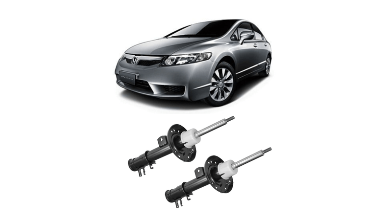 Kit Amortecedor Dianteiro Nakata Honda Civic de 2006 a 2011