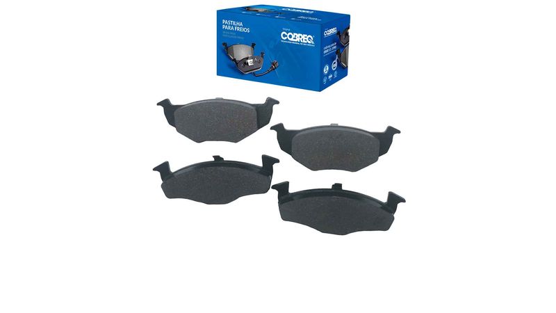 N822 - Pastilha Freio - Polo Classic 96/ Golf Iii 95 Em Diante