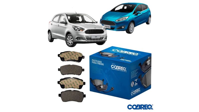 N1465 - Pastilha Freio Dian Lucas - New Fiesta 1.6 16V 10 / Jeep