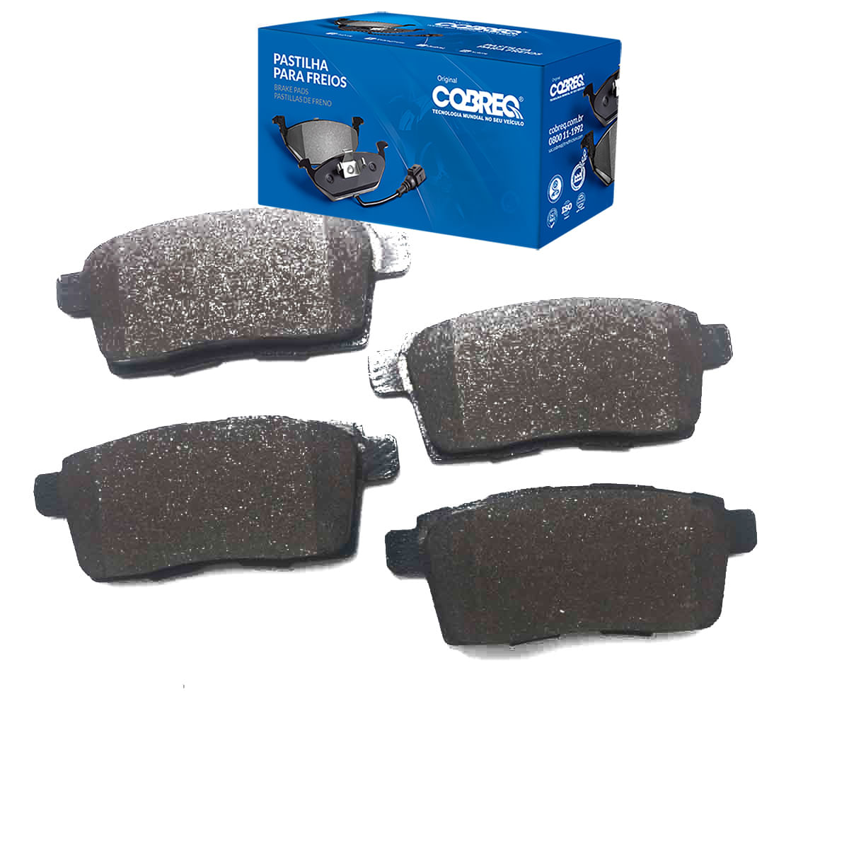 N1466 - Pastilha Freio Tras - Edge 3.5 V6 08 / Mazda Cx-7 Mzd Disi