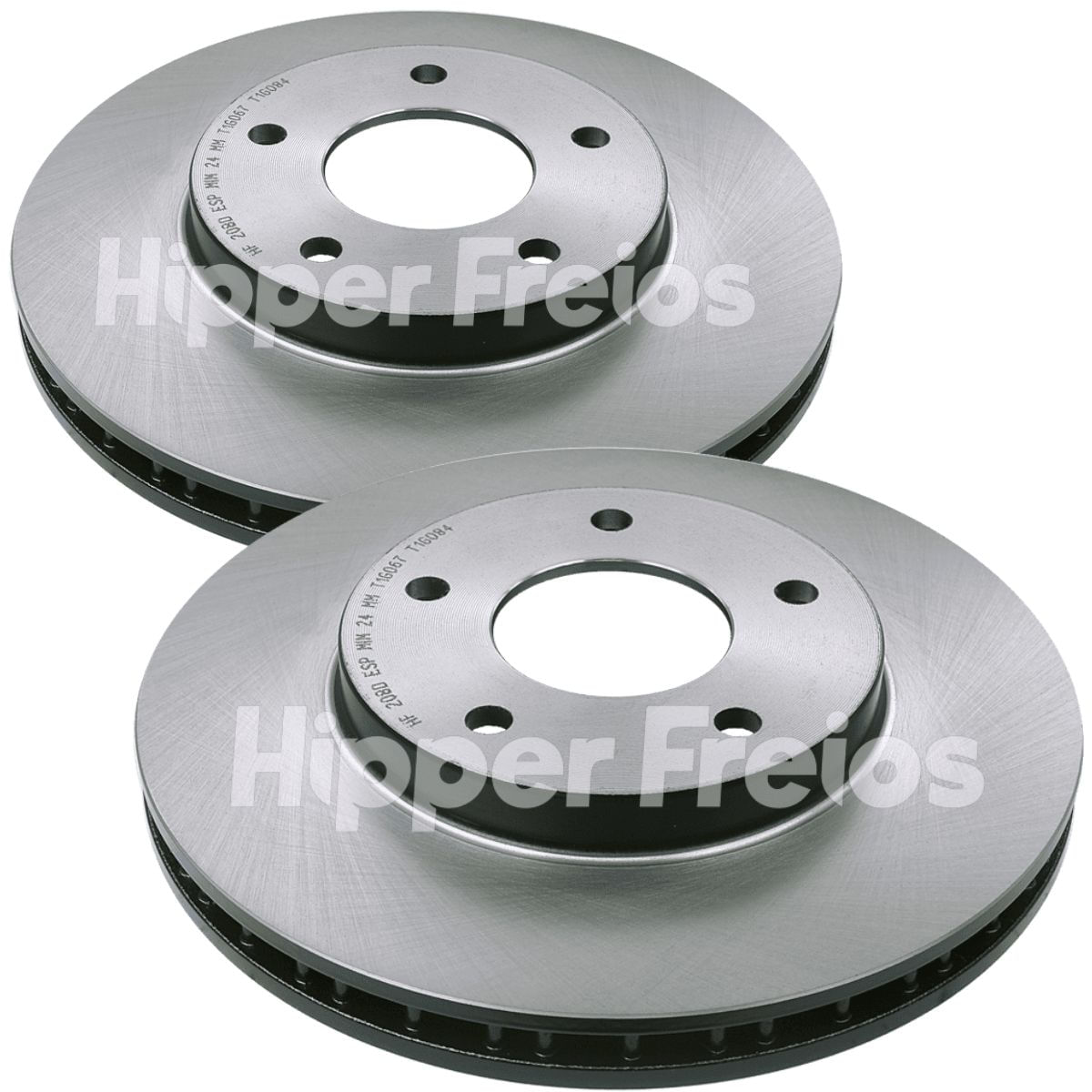 Hf208D - Disco Freio Diant Ventilado S/Cubo 276Mm - Lancer 2.0 10