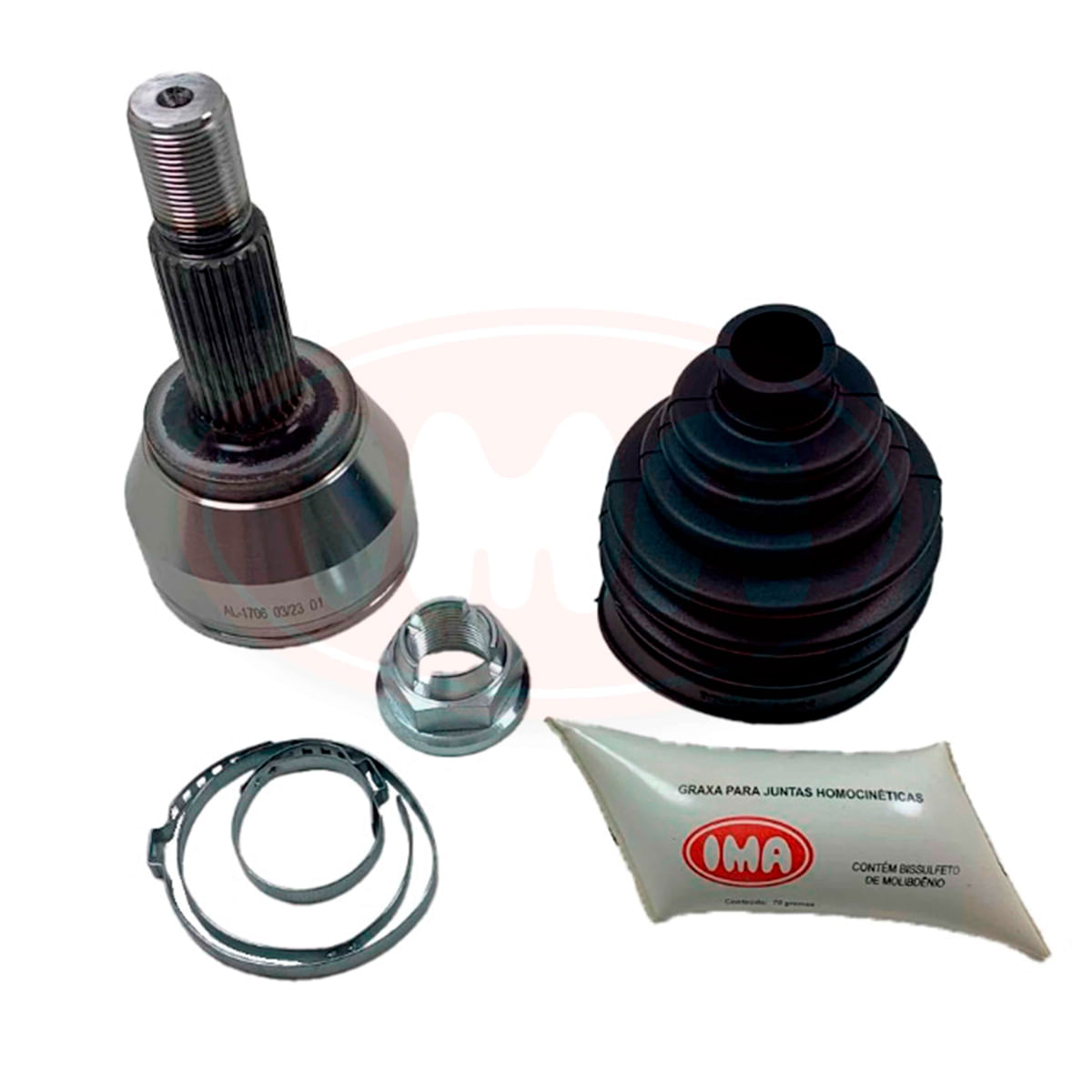 Al-1706 - Ponteira Homoc - Fiesta 1.0 17/21 1.5 11/21 Aut S/Abs - Ima