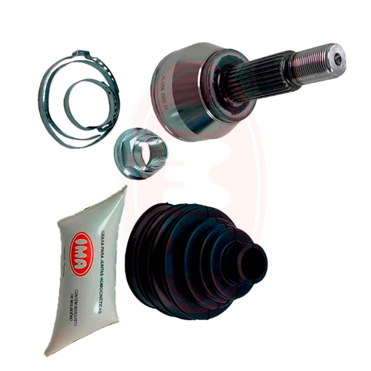 Al-1706 - Ponteira Homoc - Fiesta 1.0 17/21 1.5 11/21 Aut S/Abs - Ima
