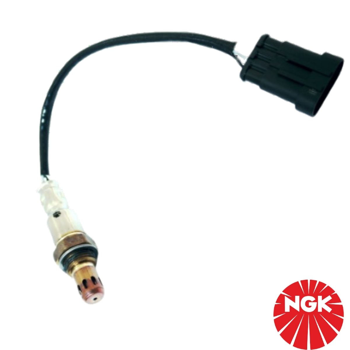 Sonda Lambda 4 Fios Preto/Amarelo Compativel Asia Motors Towner - Audi A3  A4 A6 - Bentley Turbo R - Bmw Serie 1 3 4 - Cherry Tiggo - Chevrolet Astra  Camaro Malibu Zafira - Chrysler Neon Pt Cruiser - Carbenco Autopecas