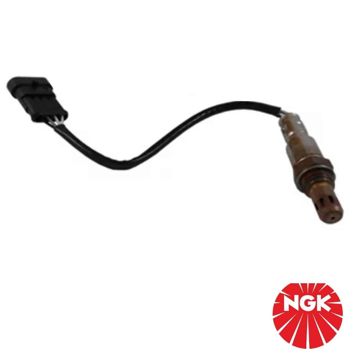 Sonda Lambda 4 Fios Preto/Amarelo Compativel Asia Motors Towner - Audi A3  A4 A6 - Bentley Turbo R - Bmw Serie 1 3 4 - Cherry Tiggo - Chevrolet Astra  Camaro Malibu Zafira - Chrysler Neon Pt Cruiser - Carbenco Autopecas