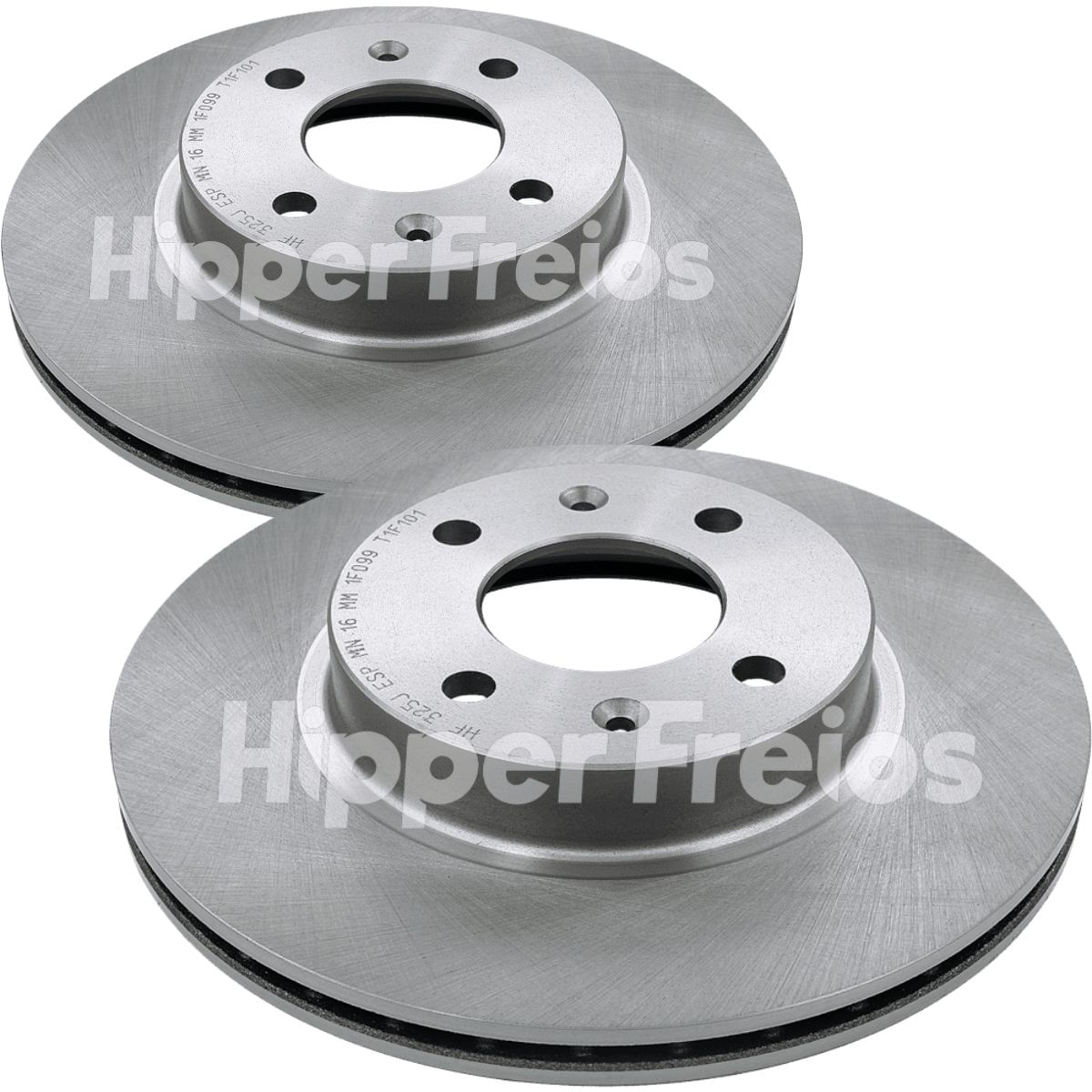 Hf325J - Disco Freio Diant Ventilado 256Mm - Hb20 1.0 13 Em Diante