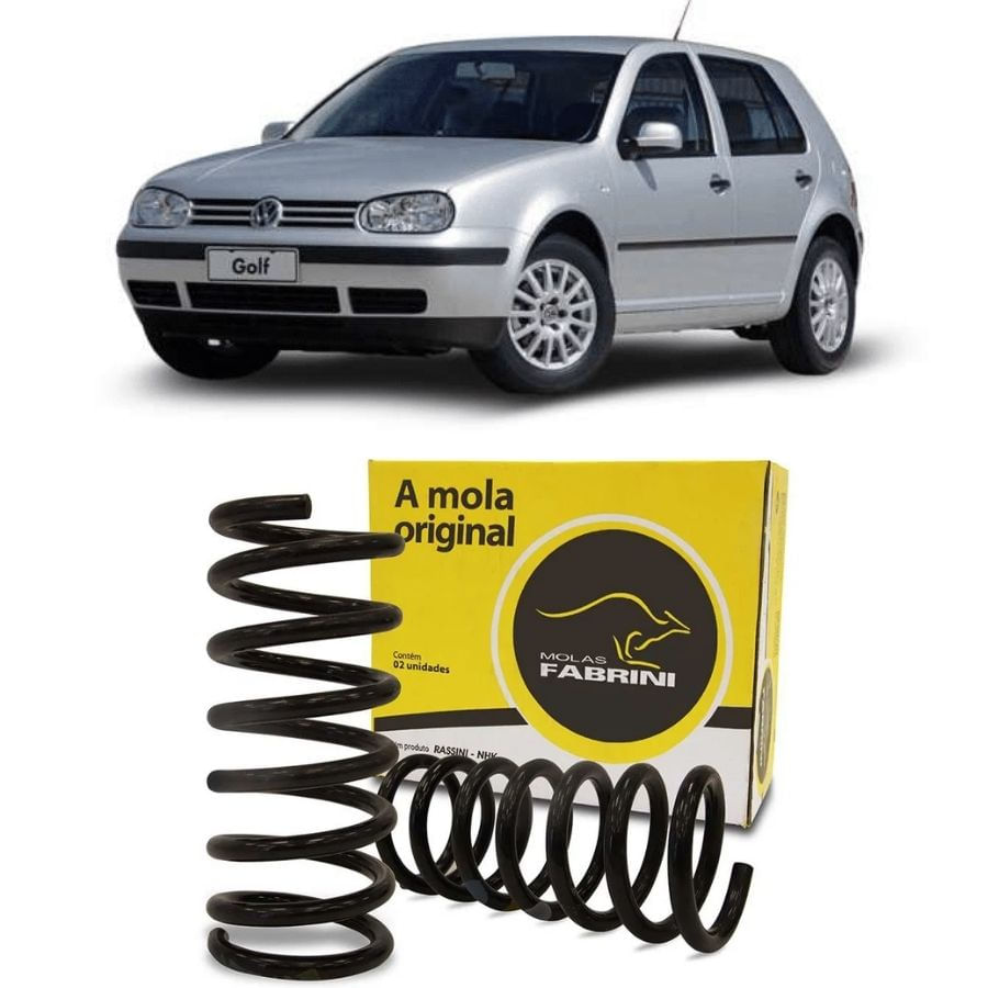 I-Vw0460 - Mola Suspensao Traseira - Golf Geracao Ii (Nacional) 99