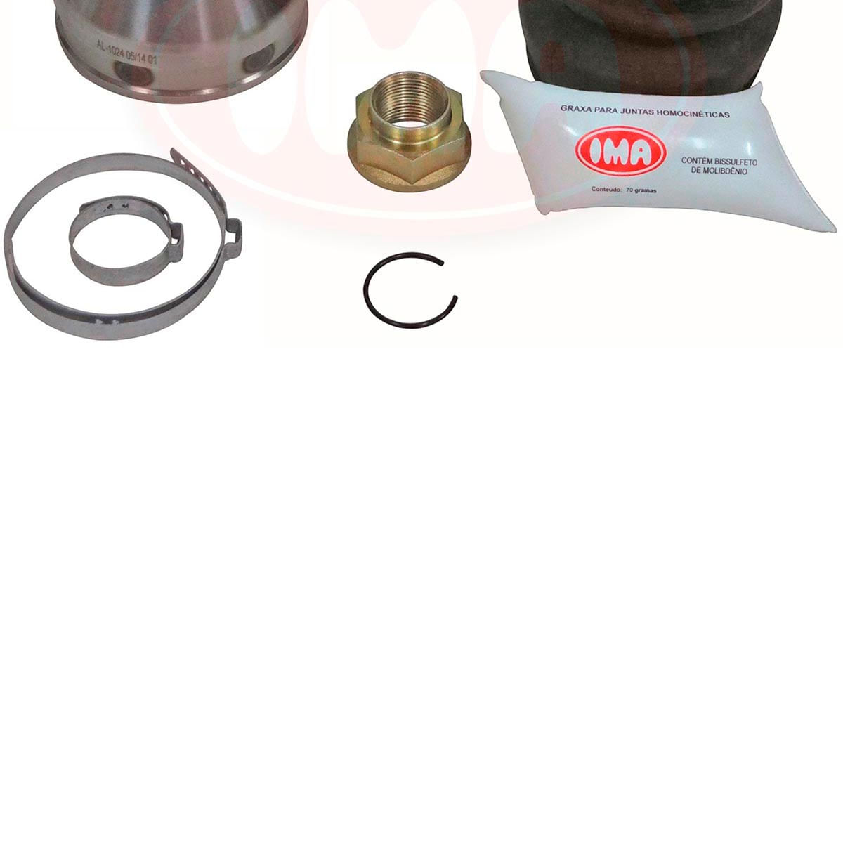 Al-1024 - Ponteira Homocinetica C/Reparo S/Abs - Tempra/Tipo 2.0