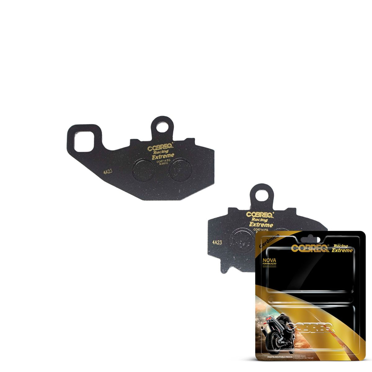 N981C - Pastilha Freio Traseira Ceramica - Zx6 R 636 Ninja /02