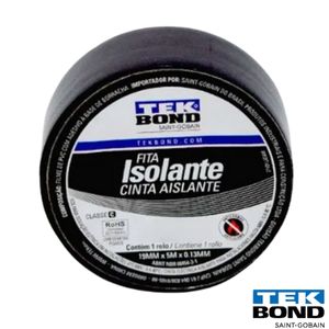 Fta1371 - Fita Isolante 19Mmx5Mx0.13Mm Uso Geral - Universal - Tekbond