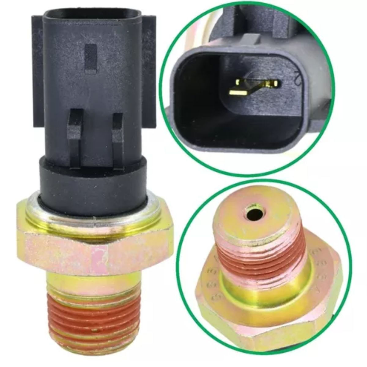 Conector Chicote Sensor Nível Óleo Motor Citroen C4 Ds3 Ds4