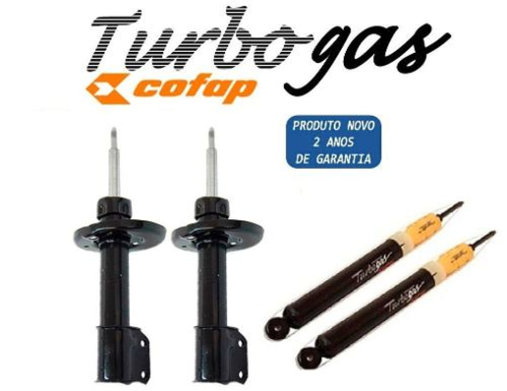 Kit 4 Amortecedor Corsa/Classic/Pick Up/Celta/Prisma Original