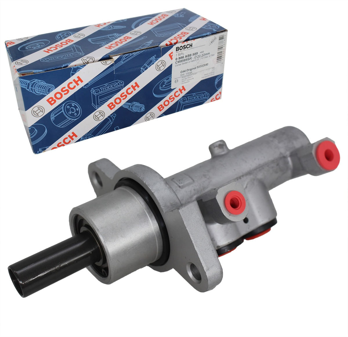 Cilindro Mestre Duplo De Freio Duplo Corsa 1.0 1.4 1.8 Bosch