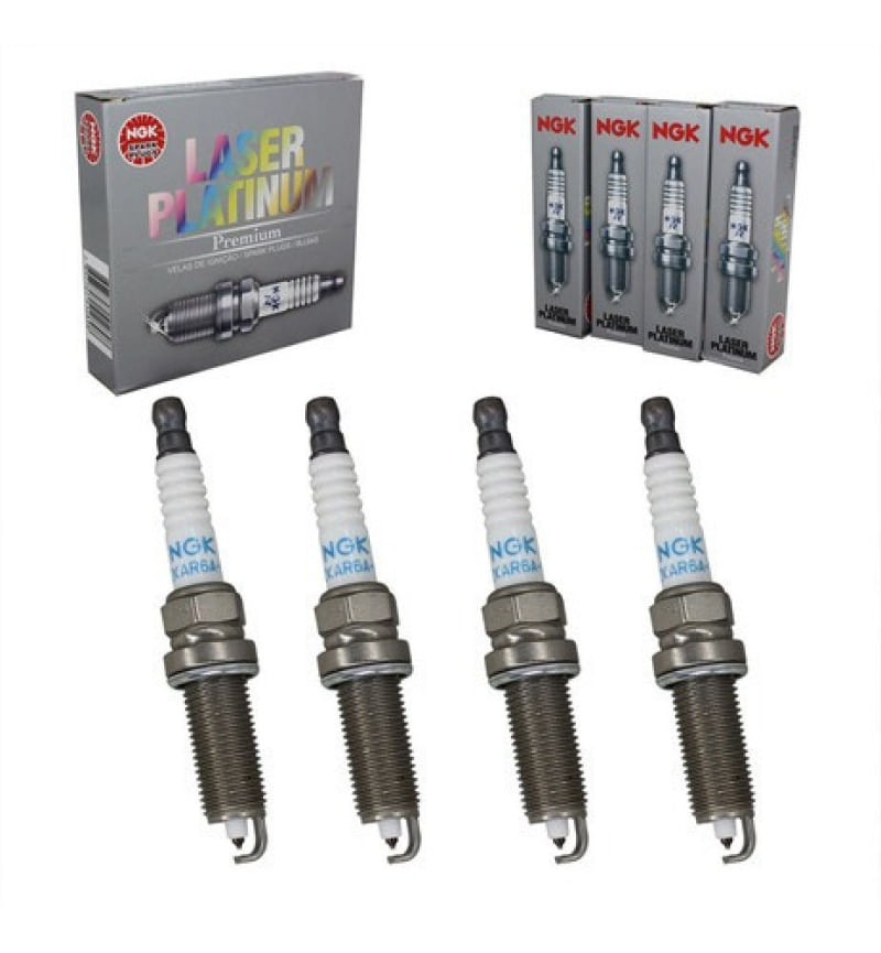 ビーダル 016/016 Jogo 4 Vela Laser Platinun Tiida 1.8 16v Original Ngk PLZKAR6A11D