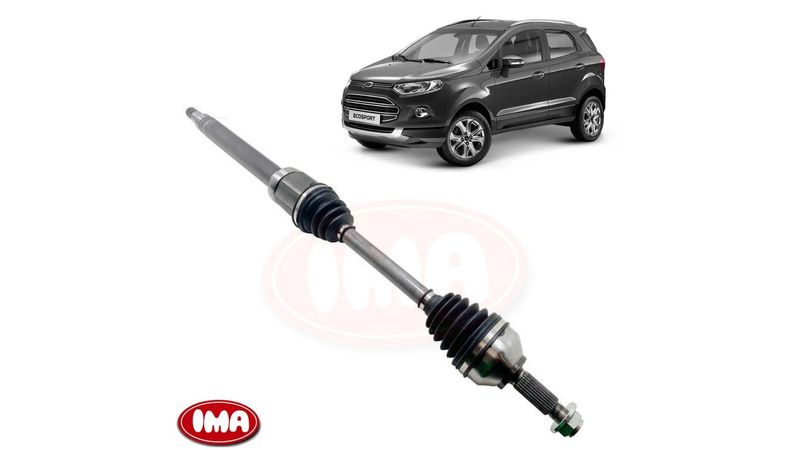 Al-1547 - Semi Eixo Lado Direito - Ecosport 2.0 4X4/Ecosport 1.6