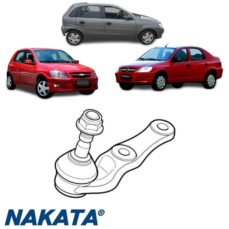 N 93021 - Pivo Suspensao Diant Dir / Esq - Celta 11 / 15 Corsa