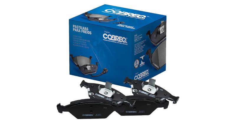 N1377 - Pastilha Freio Diant - New Fit / City - Cobreq
