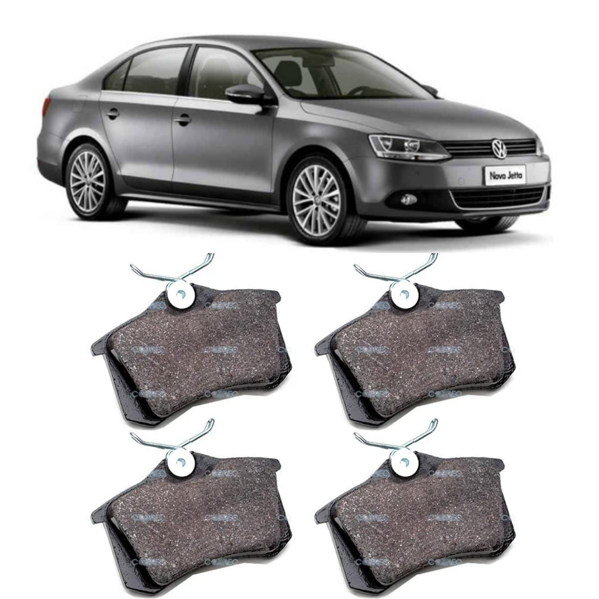 N884 - Pastilha Freio Tras Impor - Golf 95 / Seat / Passat Tcross