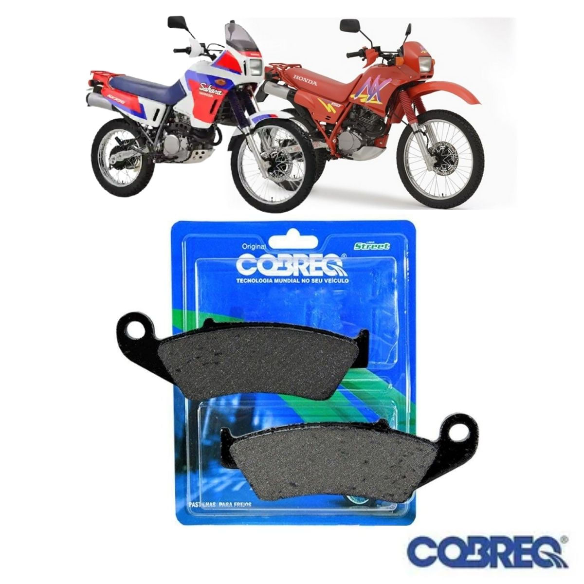 N917 - Pastilha Freio Diant - Moto Honda Nx 150 / 350 / Sahara N