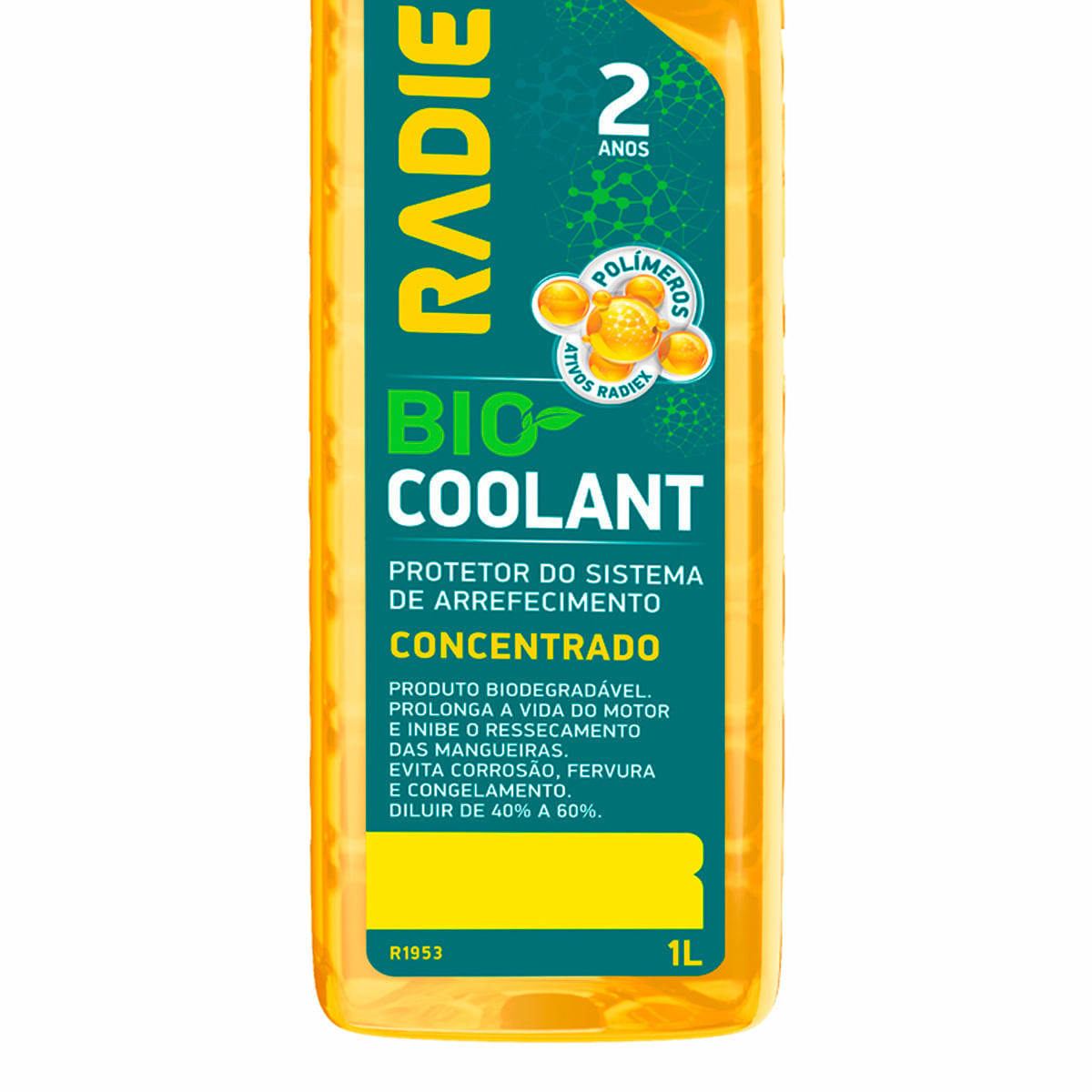 R1953 - Aditivo Radiador Concentrado Amarelo - Universal - Radiex