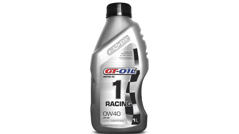 97012 - Oleo Motor Gt Oil One Racing 0W40 - Sintetico 0W40 - Gt-Oil