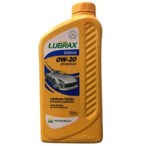 01020132 - Oleo Lubrax 0W20 Valora 1L - Universal Api Sn Plus / Rc Ford Wss / Ilsac - Lubrax