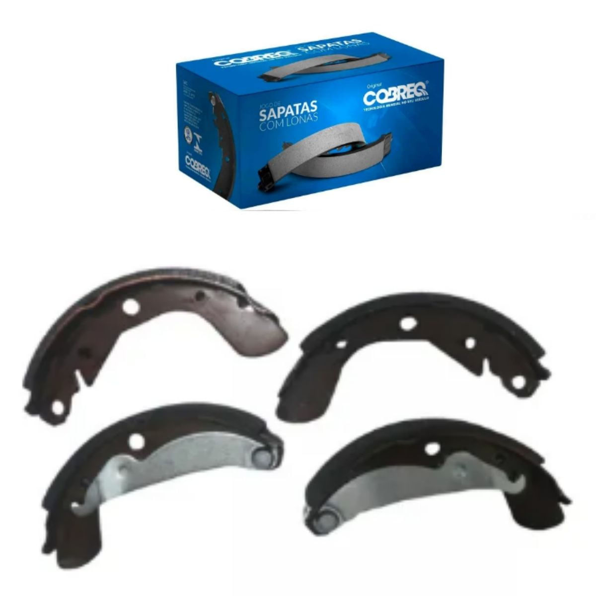 2727Cpa - Sapata Freio Traseiro - Aveo 1.6 11 / Cobalt 12 / Sonic