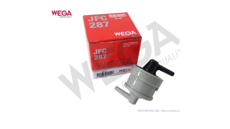 Jfc287 - Filtro Combustivel - Hilux 2.8 16V 16 Em Diante - Wega