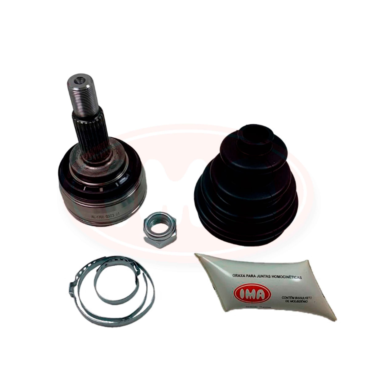 Al-1766 - Ponteira Homoc Dir - Logan / Sandero 1.6 08 / 12 S / Abs