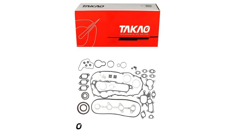 Jscbrto30T - Junta Completa S / Cabecote C / Retentor (Jg) - Hilux
