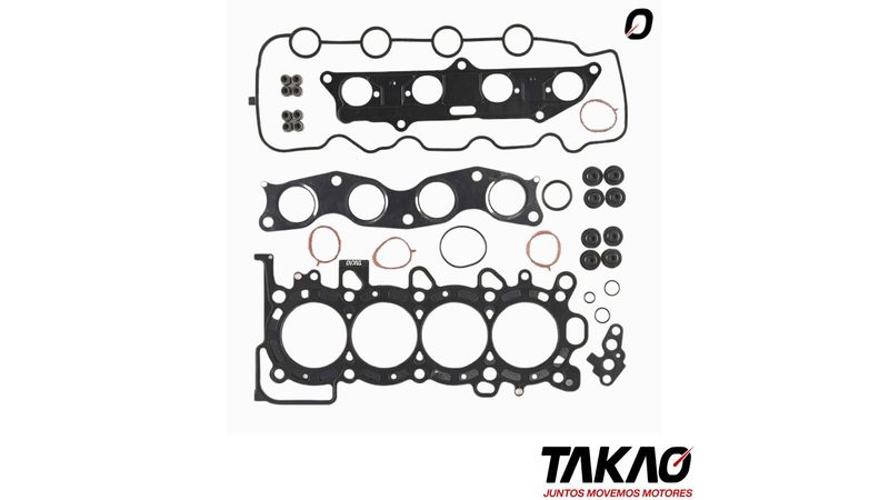 Junta Superior C/ Retentor (Jg) Fit Lx 1.4 8V 2003 A 2008 / Fit