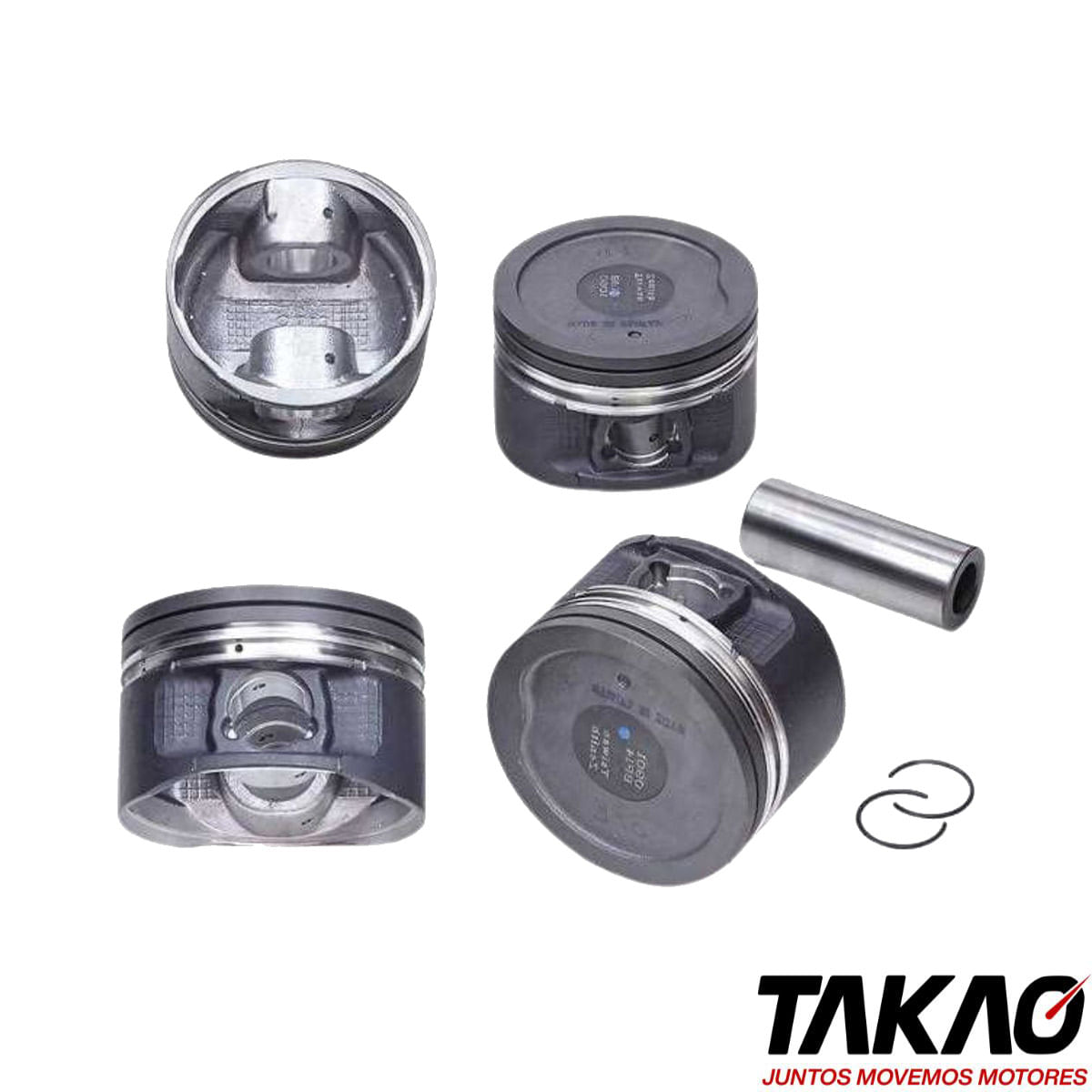 あああ　プラチナ Pto27050 - Pistão (Jg) - Swr 2.7 16V 1997 A 2015 / Hilux 2.7 16V