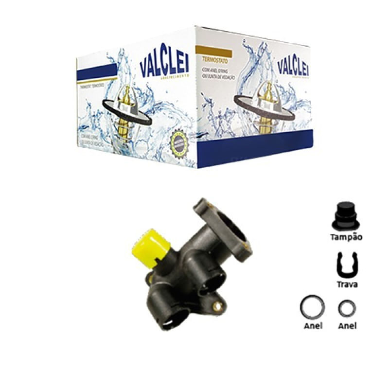 Vc135 - Conexao Mang Cabecote - Passat / Variant 1.8 Turbo - Valclei