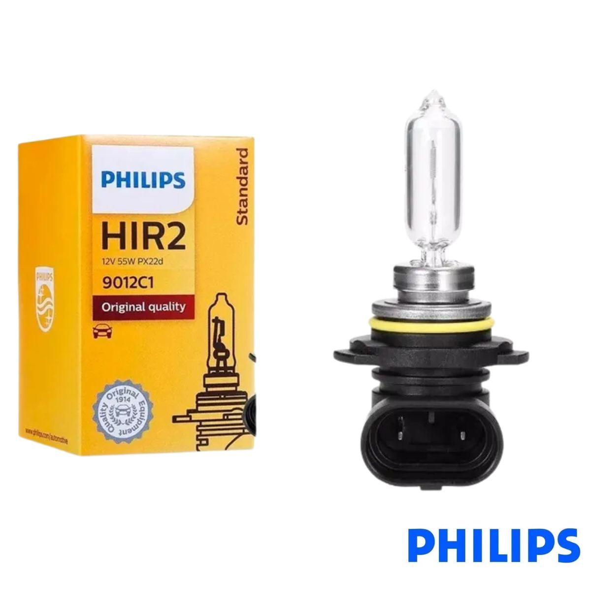 チューライトスフィア♡No.2769 9012C1 - Lampada Farol Alto / Baixa / Neblina 12V 55W - Standard