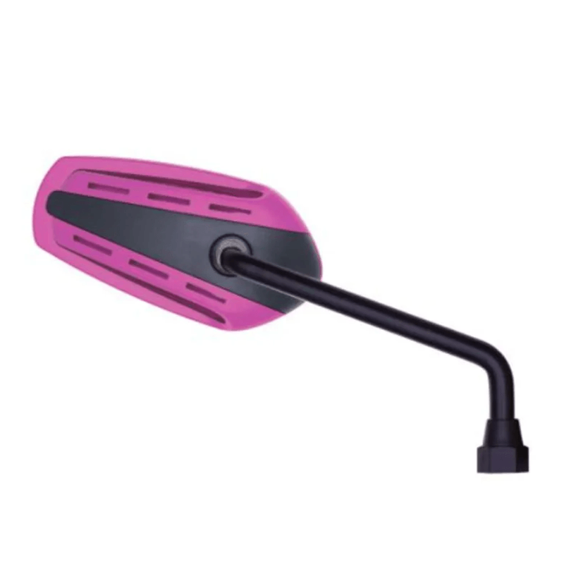 Retrovisor GVS 3940 GTX Par Lente Prata Rosa C/ Base Preta