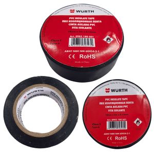 Fita Isolante Wurth kit com 10 Unidades 18mmx5mx0,13mm