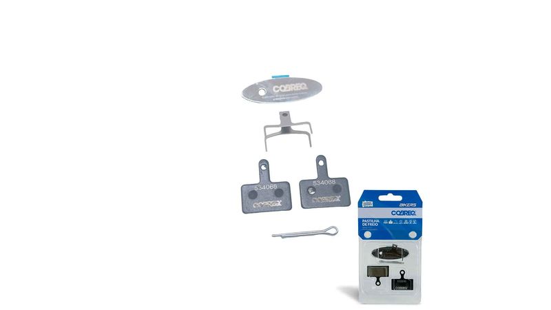 N1893 - Pastilha Freio Bike Ceramica - Br-M355 Fd293 Br-M375 Fd293