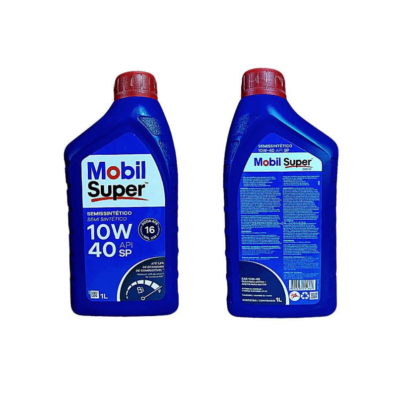 Oleo Motor 10W40 Semi Sintetico Mobil Super 2000 X3 API SP