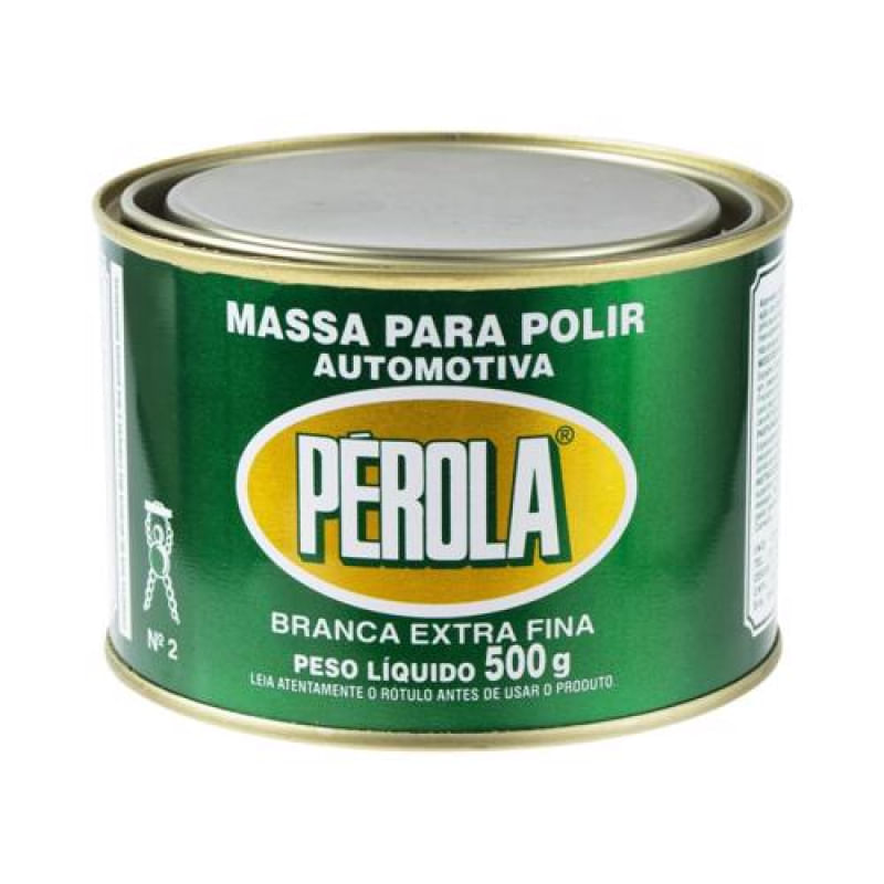 Massa Para Polir Branca Extra Fina Nº2 Pérola 500g